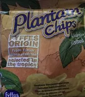 Mängden socker i Plantain Chips (chips de plantain)