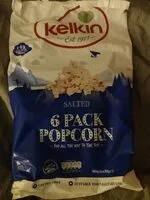 Mängden socker i Kelkin Popcorn