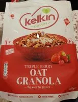 Mängden socker i triple berry oat granola