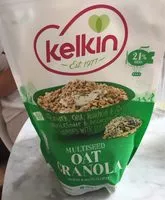 Mängden socker i Kelkin oat granola
