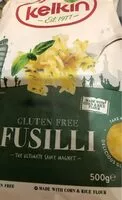 Mängden socker i GF fusilli pasta