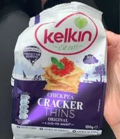 Mängden socker i Chickpea cracker thins