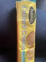 Mängden socker i custard cream