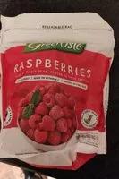 Mängden socker i Frozen raspberries