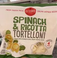 Mängden socker i Spinach and ricotta tortelloni