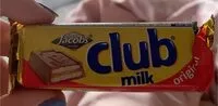 Mängden socker i jacobs club milk chocolate bar