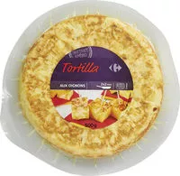 Mängden socker i Tortilla aux oignons