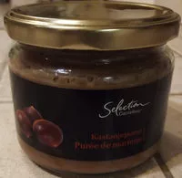 Mängden socker i Purée de marrons