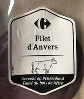 Mängden socker i Filet d'Anvers