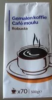 Mängden socker i Café moulu robusta
