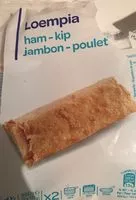 Mängden socker i Loempia jambon poulet