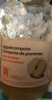 Mängden socker i Compote de pomme