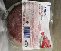 Mängden socker i Salami sans ail