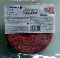 Mängden socker i Salami à l'ail