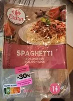 Mängden socker i Spaghetti bolognaise