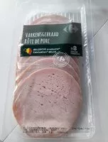 Mängden socker i Rôti de porc