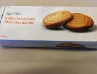 Mängden socker i Sprits chocolat au lait