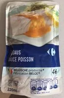 Mängden socker i Sauce Poisson