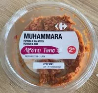 Mängden socker i Muhammara