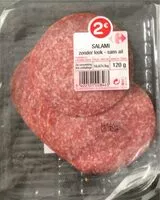 Mängden socker i Salami zonder look
