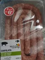 Mängden socker i Chipolata aux fines herbes