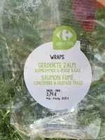 Mängden socker i Wrap Saumon Fumé