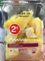 Mängden socker i Ananas