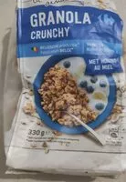 Mängden socker i granola crunchy