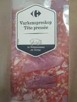 Mängden socker i Tête pressée