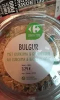 Mängden socker i Bulgur au curcuma et baies de goji