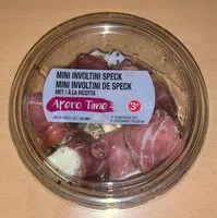 Mängden socker i Mini involtini de speck