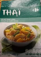 Mängden socker i Thaï poulet au curry