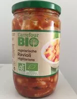 Mängden socker i Ravioli vegetariens