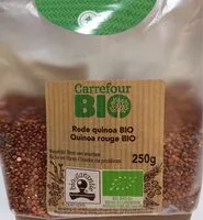 Mängden socker i Quinoa rouge bio