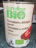 Mängden socker i Tomates en cubes pelées