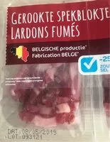Mängden socker i Lardons fumés