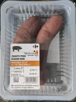 Mängden socker i Boudin noir