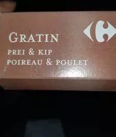 Mängden socker i Gratin Pomme de terre, poireaux & poulet