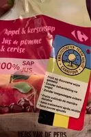 Mängden socker i Jus de pomme & cerise
