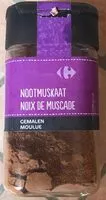 Mängden socker i Noix de muscade moulue
