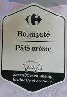 Mängden socker i Pâté crème