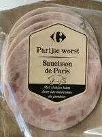 Mängden socker i Saucisson de Paris