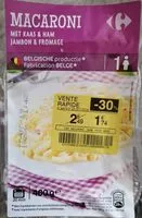 Mängden socker i Macaroni