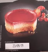 Mängden socker i Cheesecake aux fruits rouges
