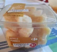 Mängden socker i Pommes séchées