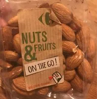 Mängden socker i Amandes décortiquées