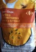 Mängden socker i Soupe potiron butternut