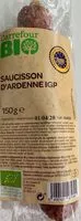 Mängden socker i Saucisson d'Ardenne IGP