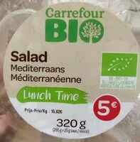 Mängden socker i Salad Mediterranean