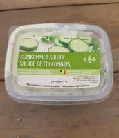 Mängden socker i Salade de concombres